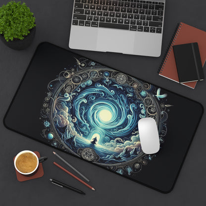 Portal Through Space-Time | Desk Mat