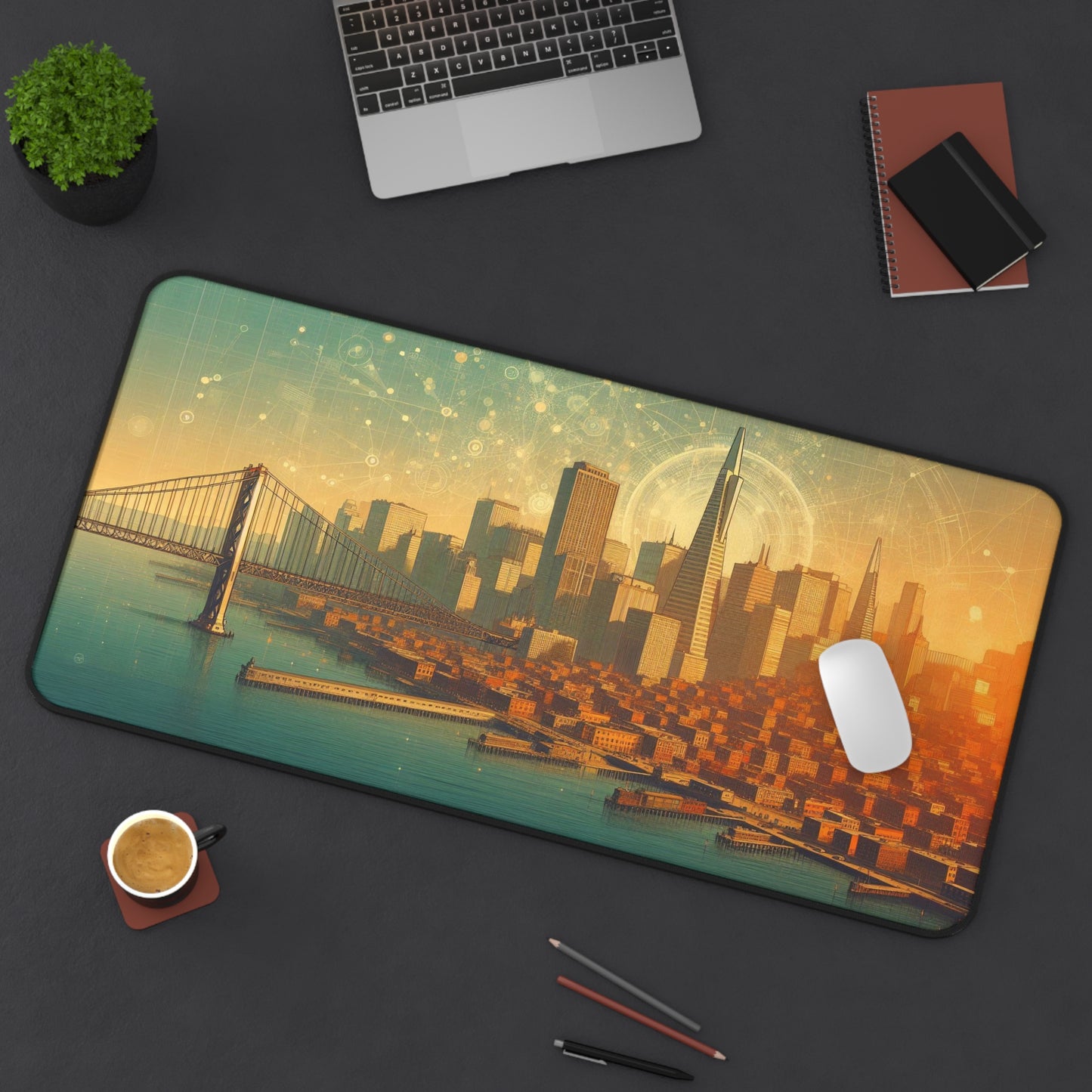 San Francisco Skyline | Desk Mat