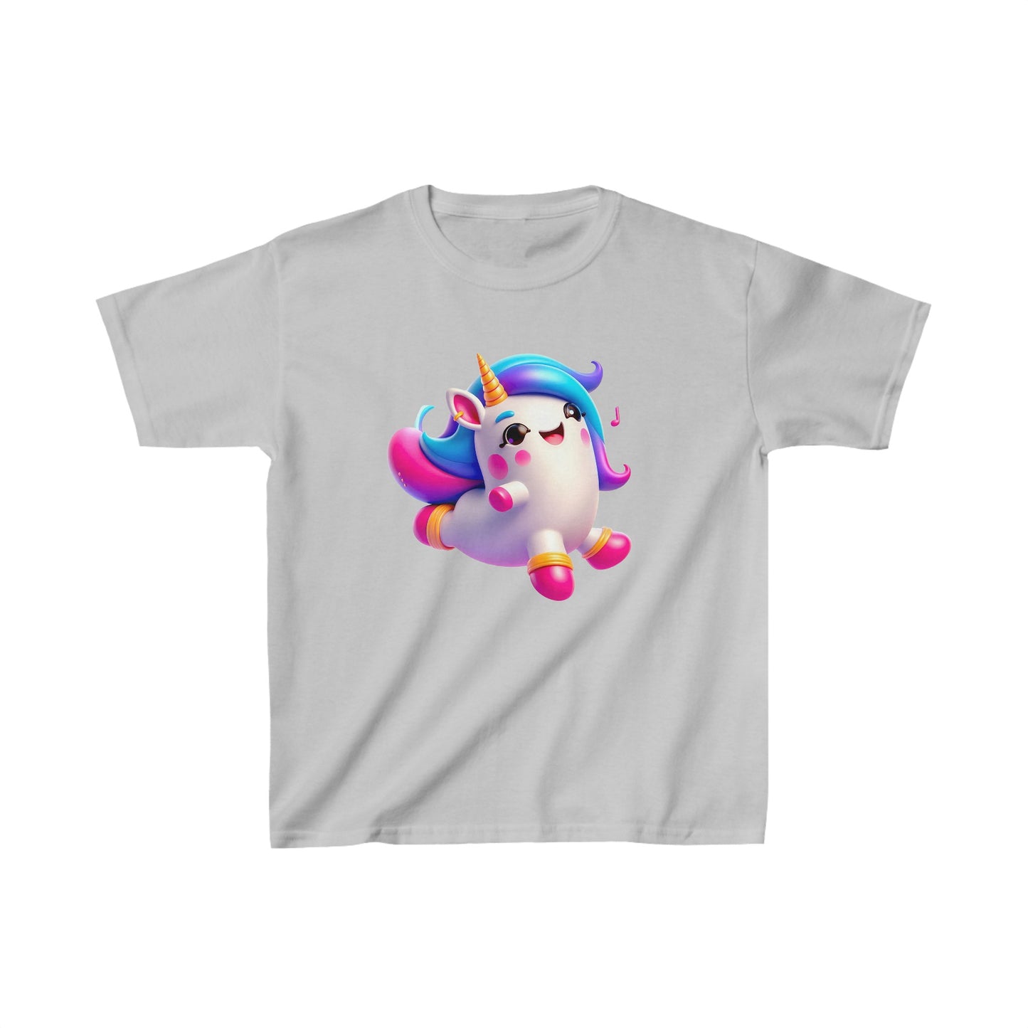 Camiseta de algodón pesado para niños Unicorn |