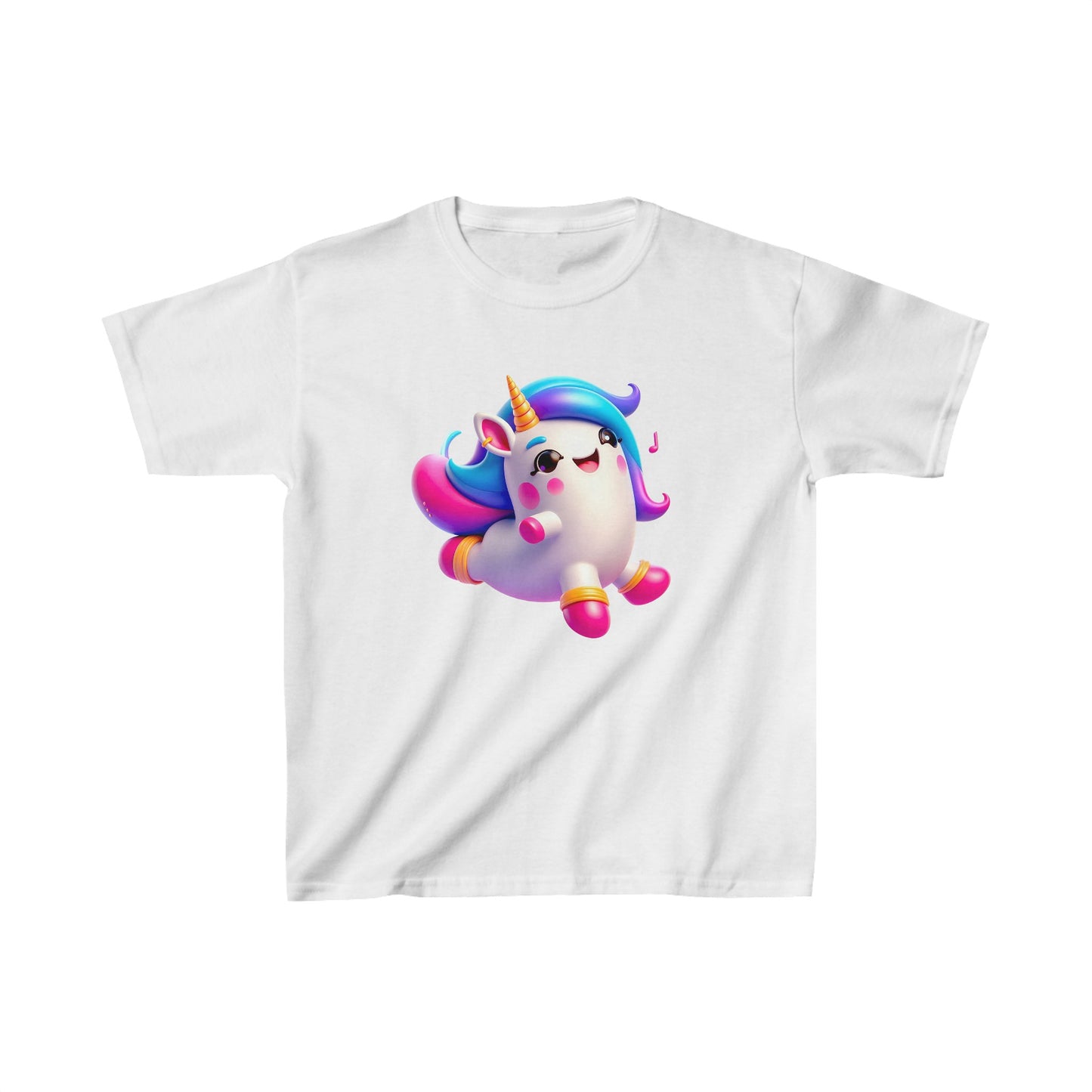 Camiseta de algodón pesado para niños Unicorn |