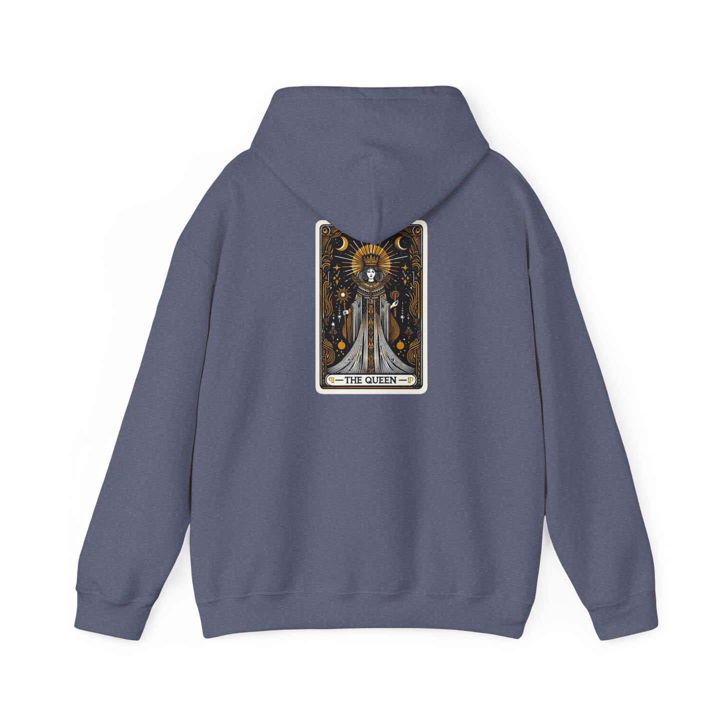 La Reine | Carte de Tarot | Sweat à capuche unisexe Heavy Blend™