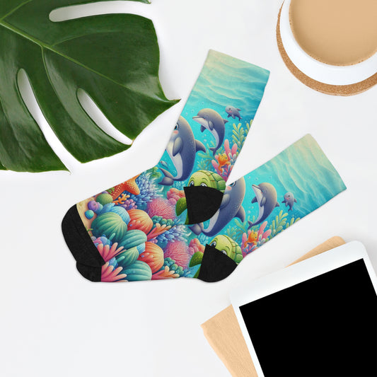 La vie marine | Chaussettes confortables