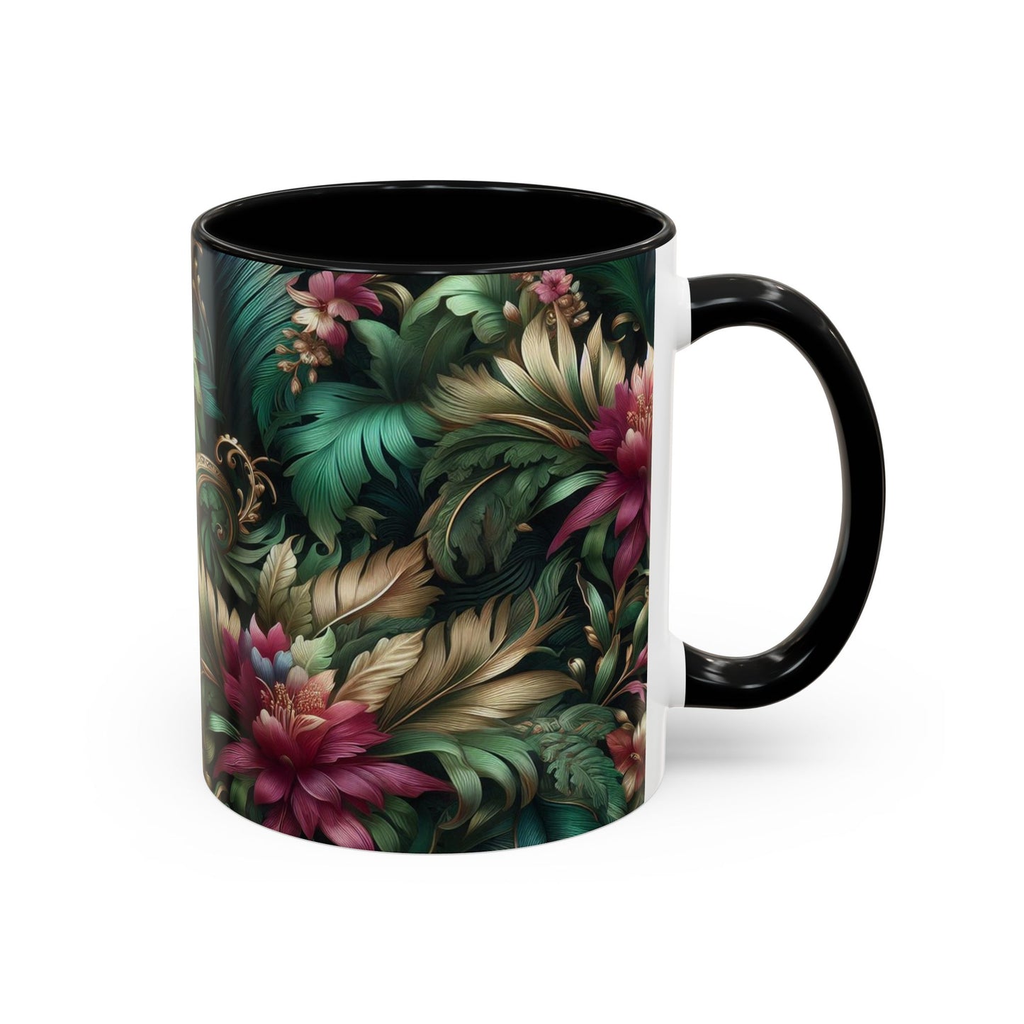 Forest Greenery | Accent Coffee Mug (11oz)