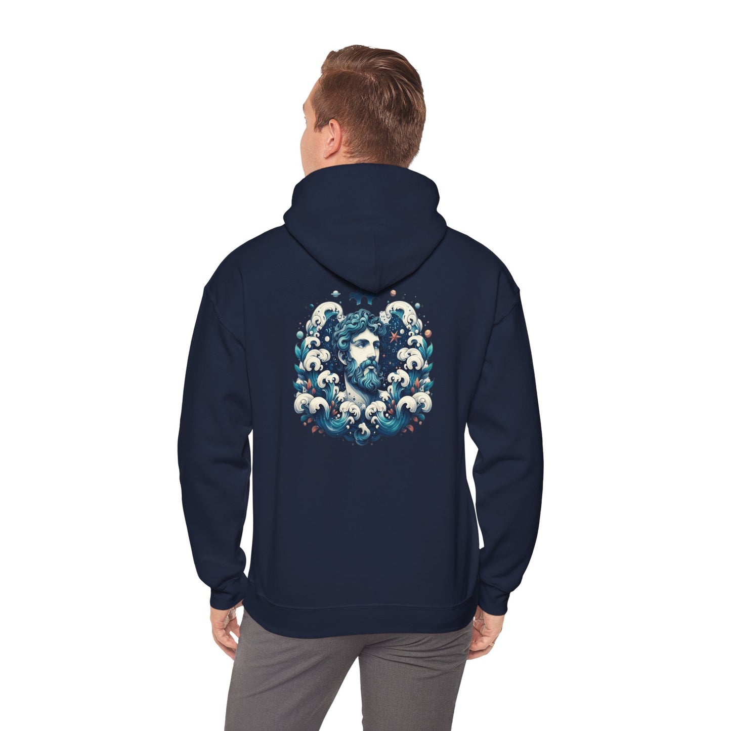 Aquarius | Zodiac Sign | Unisex Heavy Blend™ Hooded Sweatshirt