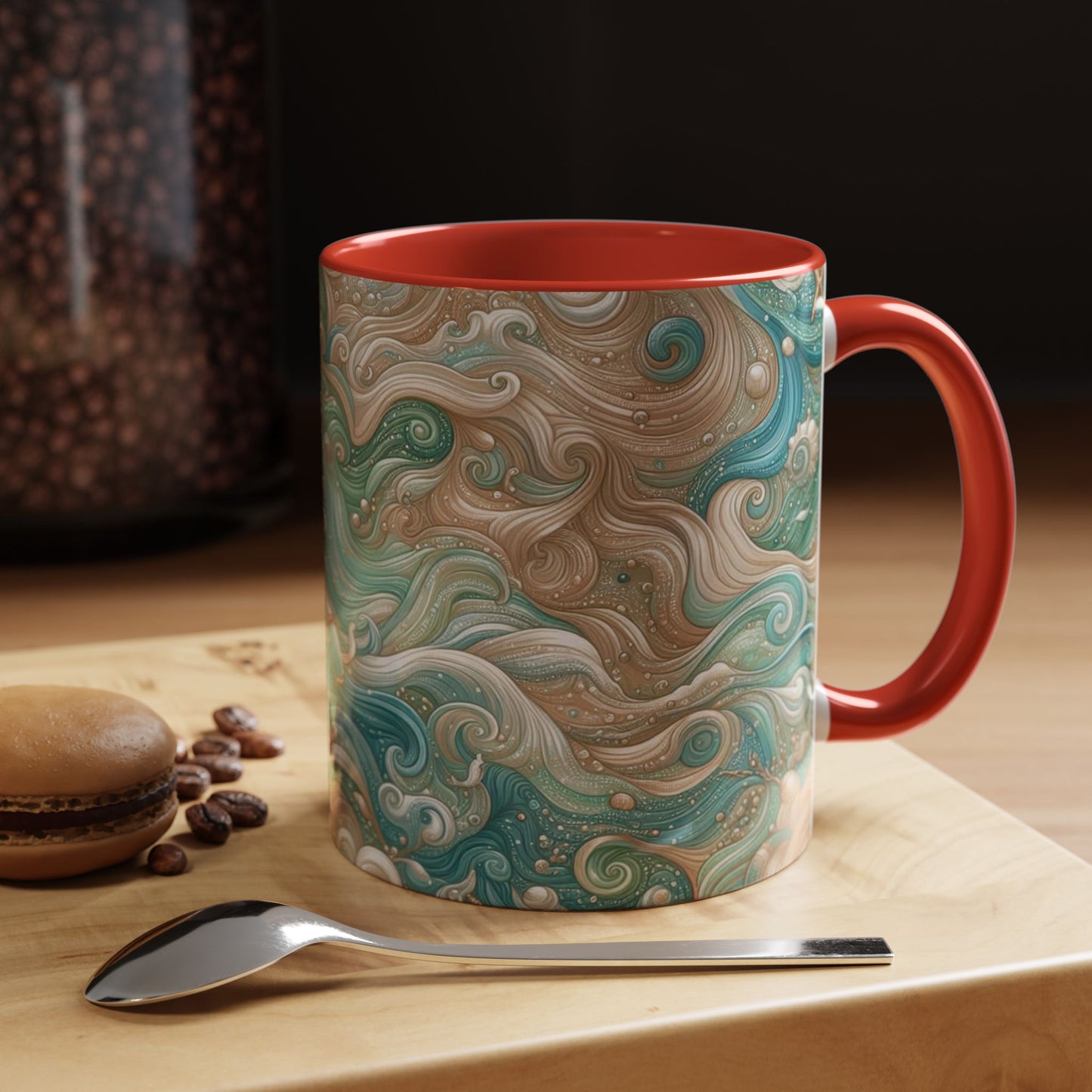 3D Ocean Beauty | Accent Coffee Mug (11oz)