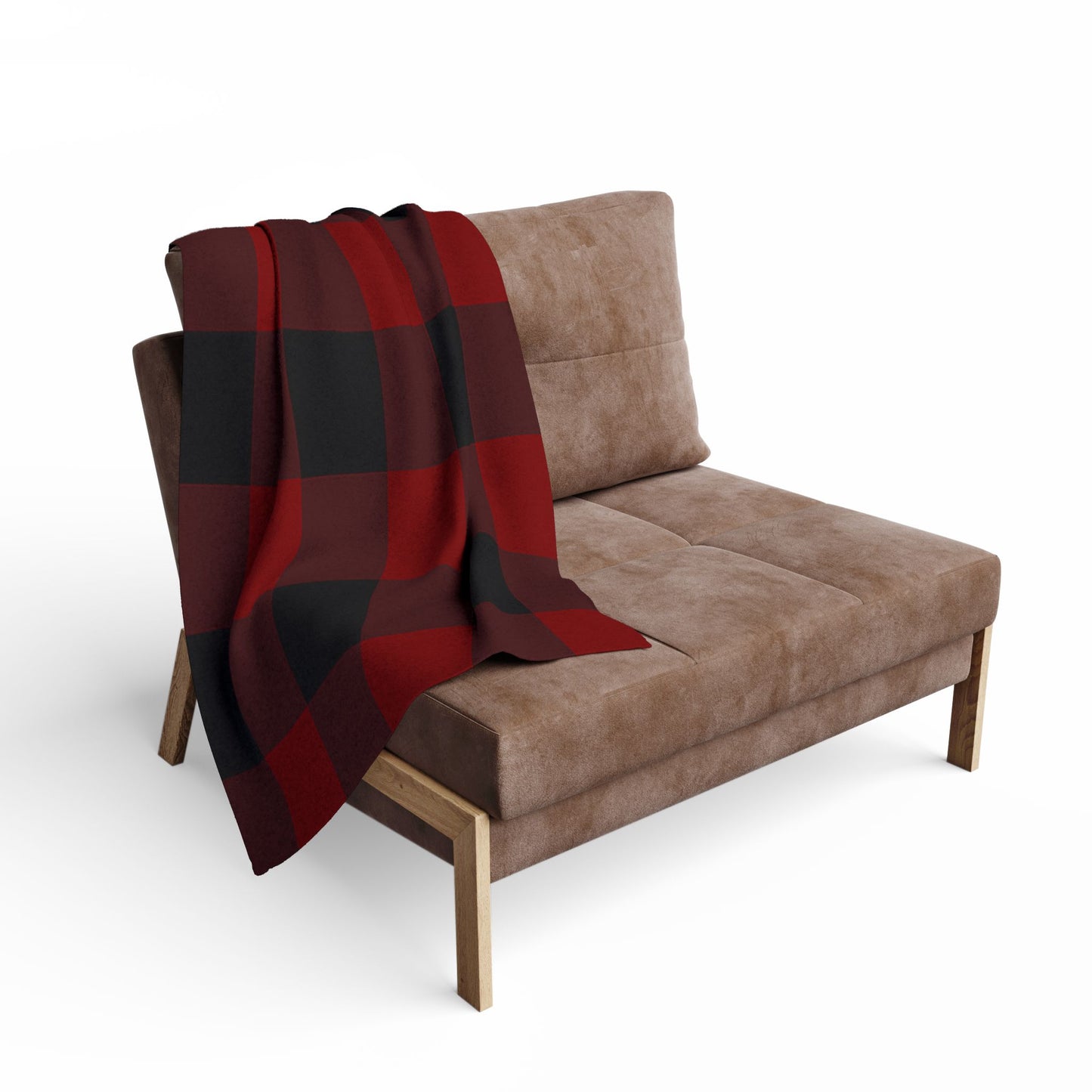 Red, Black Flannel Pattern | Arctic Fleece Blanket