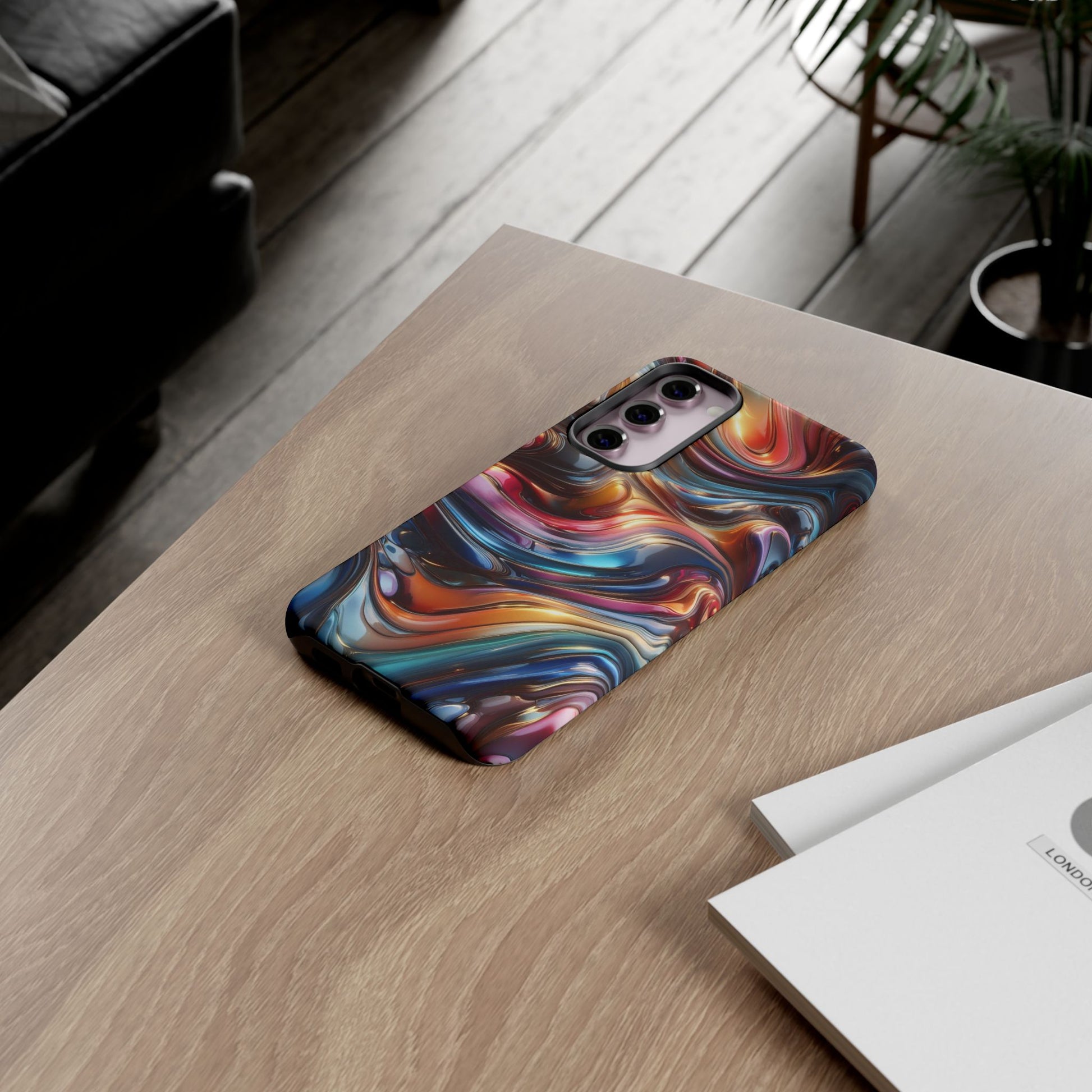 Wave Art Multicolored | Tough Cases