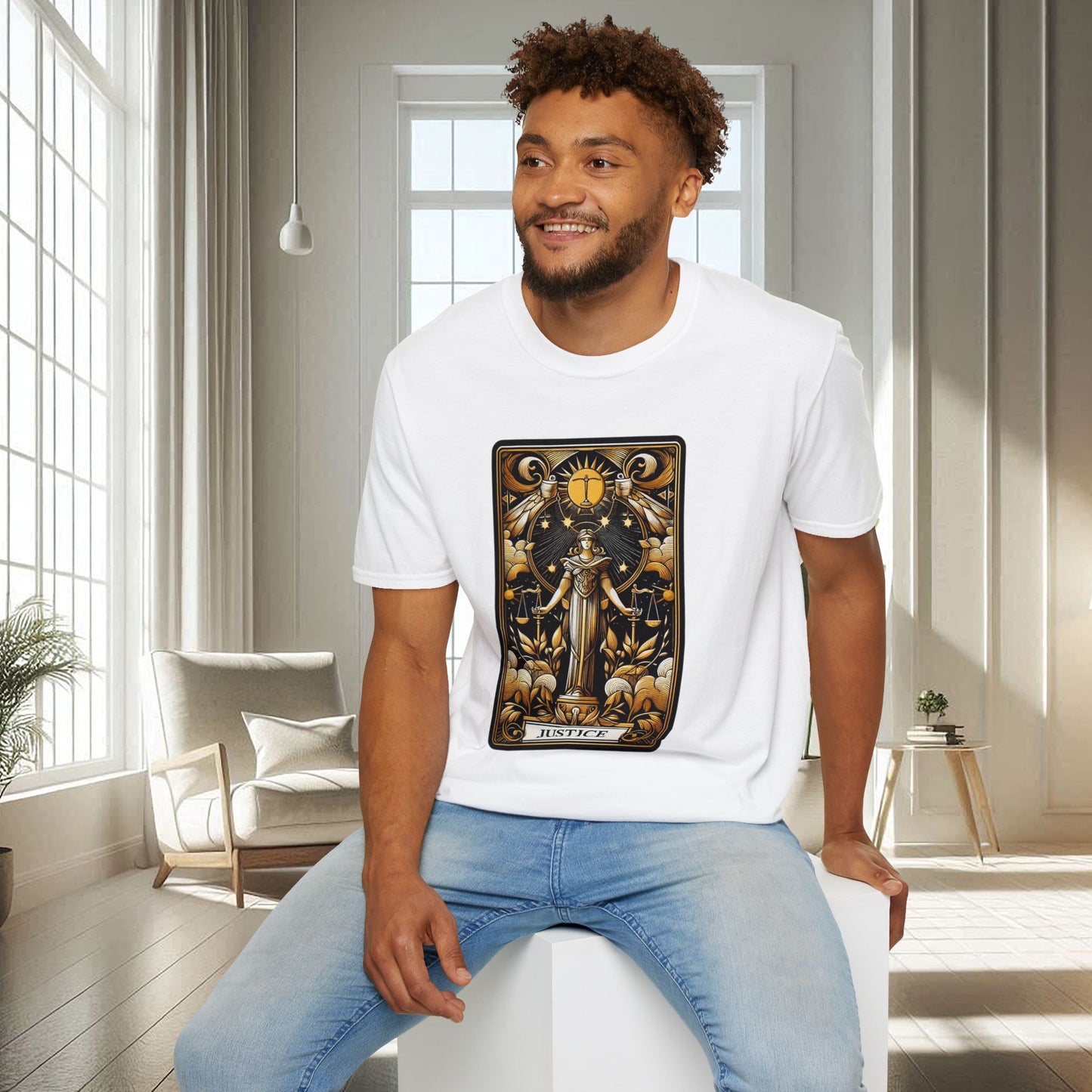 Justice Tarot | Unisex Soft T-shirt