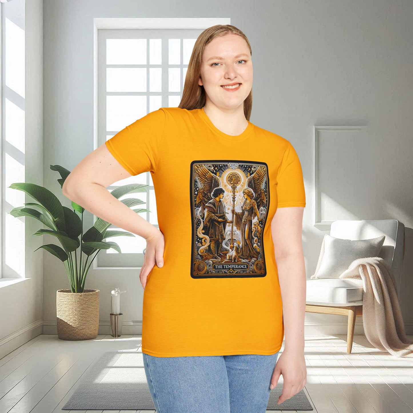 Le Tarot de la Tempérance | T-shirt doux unisexe