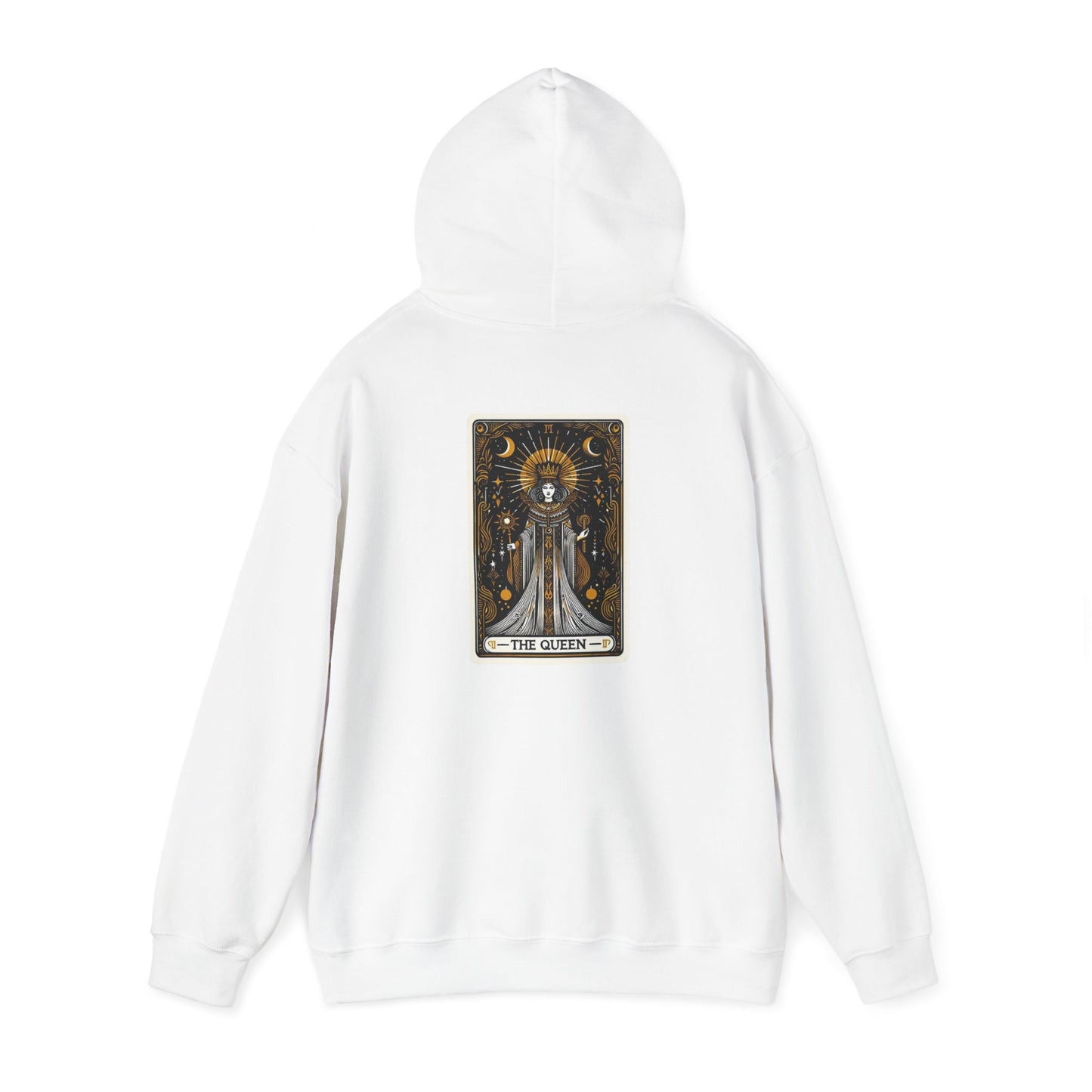 La Reine | Carte de Tarot | Sweat à capuche unisexe Heavy Blend™