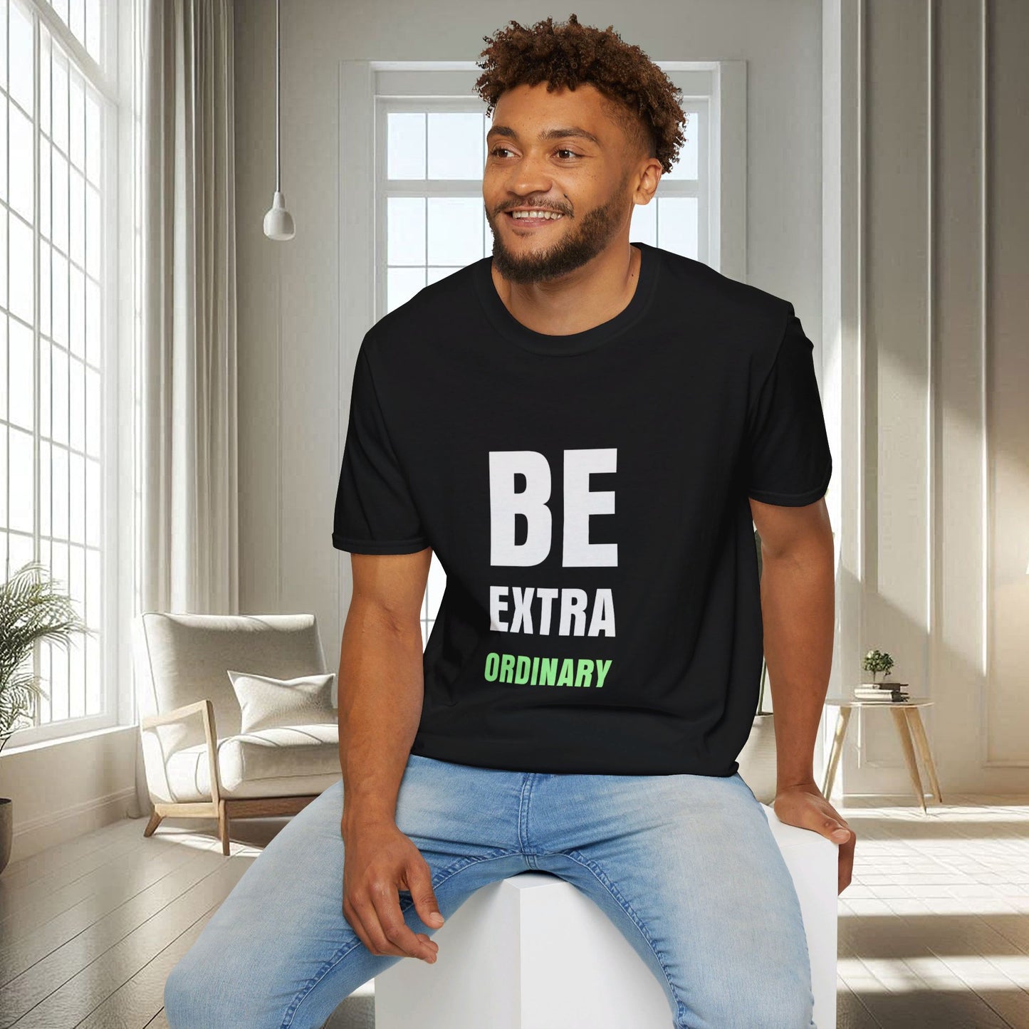 Soyez Extra Ordinaire | T-shirt doux unisexe