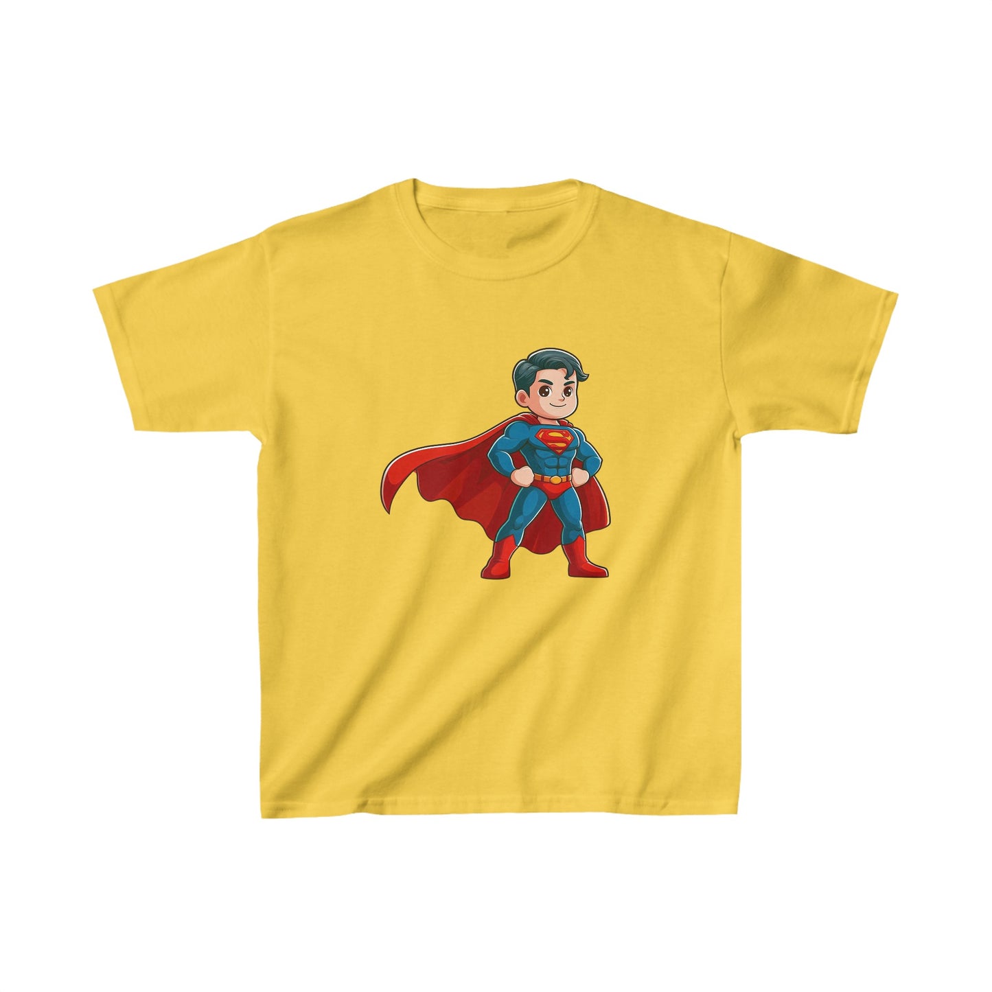 Flying Superhero | Kids Heavy Cotton™ Tee