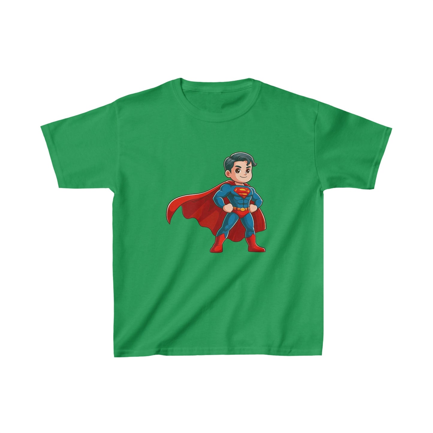 Flying Superhero | Kids Heavy Cotton™ Tee