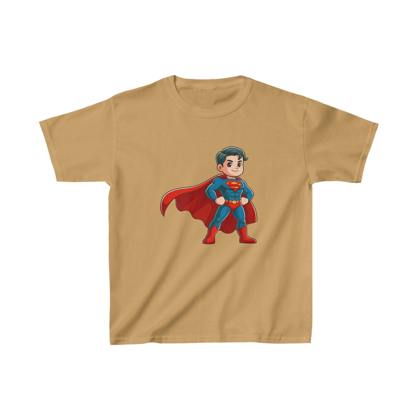 Flying Superhero | Kids Heavy Cotton™ Tee