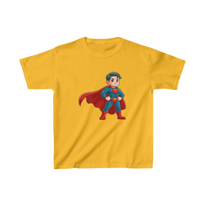 Flying Superhero | Kids Heavy Cotton™ Tee