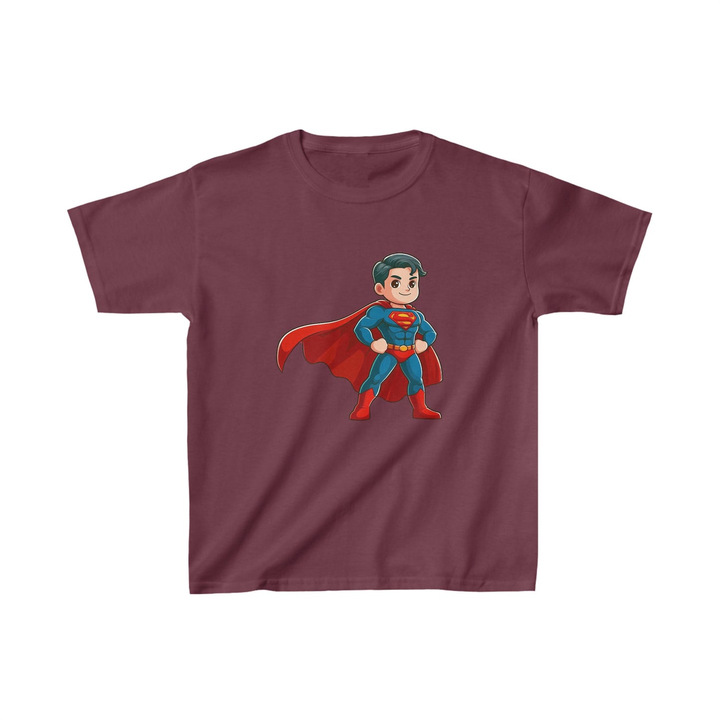 Flying Superhero | Kids Heavy Cotton™ Tee