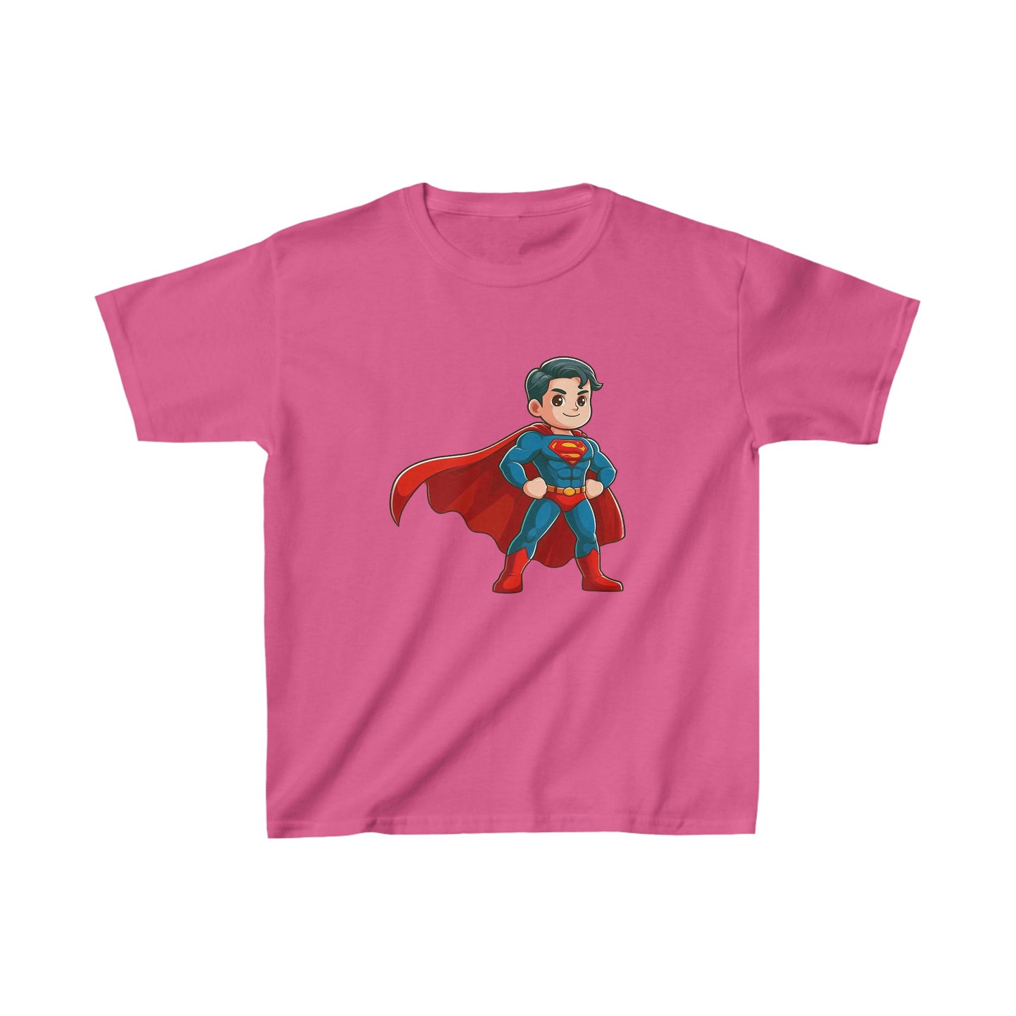 Flying Superhero | Kids Heavy Cotton™ Tee