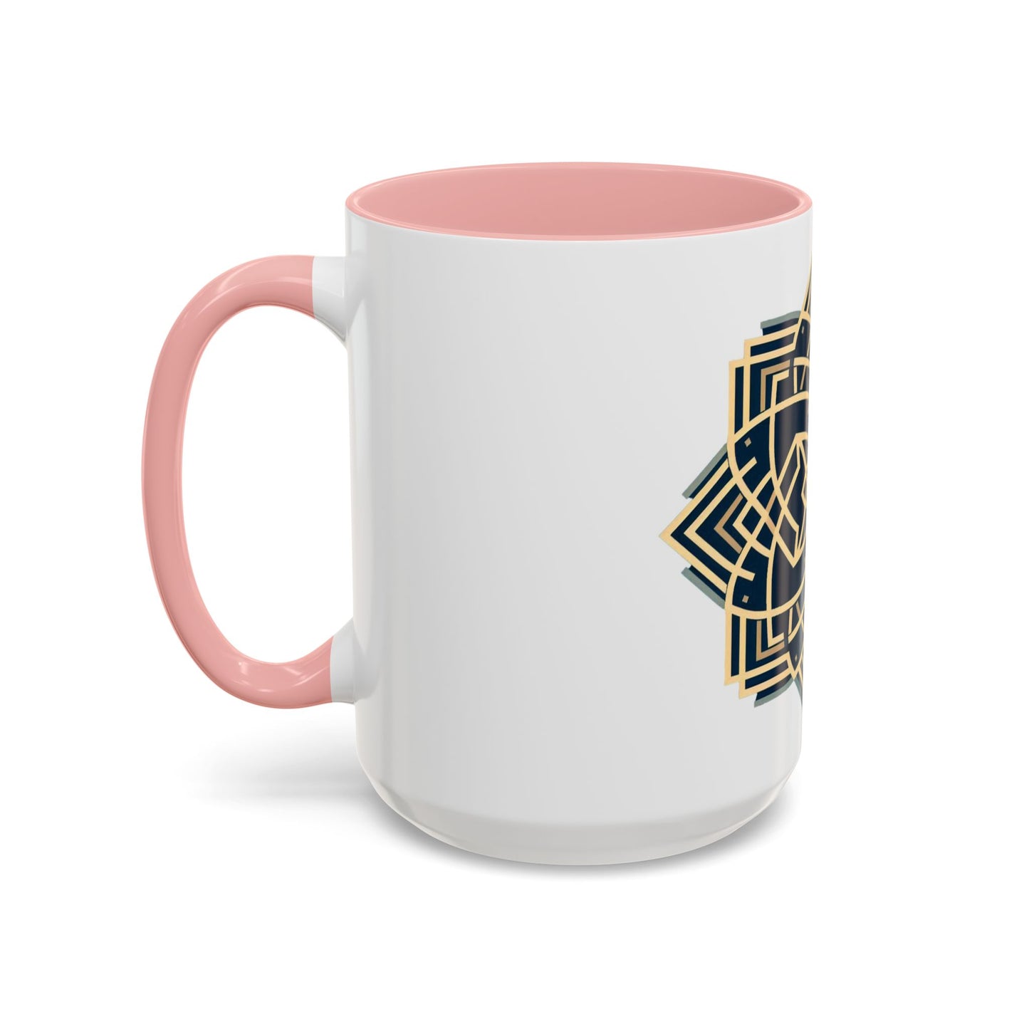 Royal Geometric Pattern | Accent Coffee Mug (11, 15oz)