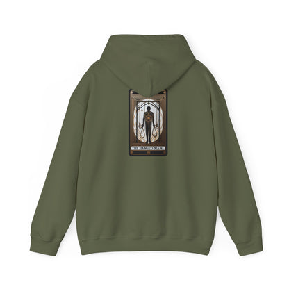 The Hanged Man | Tarot Card | Unisex Heavy Blend™ Hooded Sweatshirt