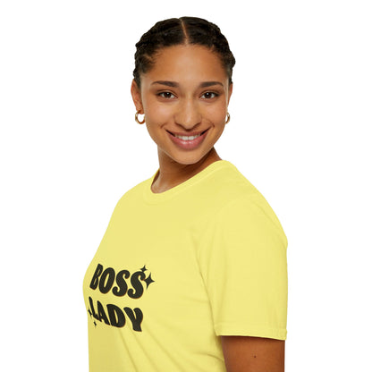 Boss Lady | T-shirt doux unisexe