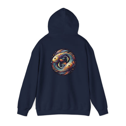 Pisces | Zodiac Sign | Unisex Heavy Blend™ Hooded Sweatshirt