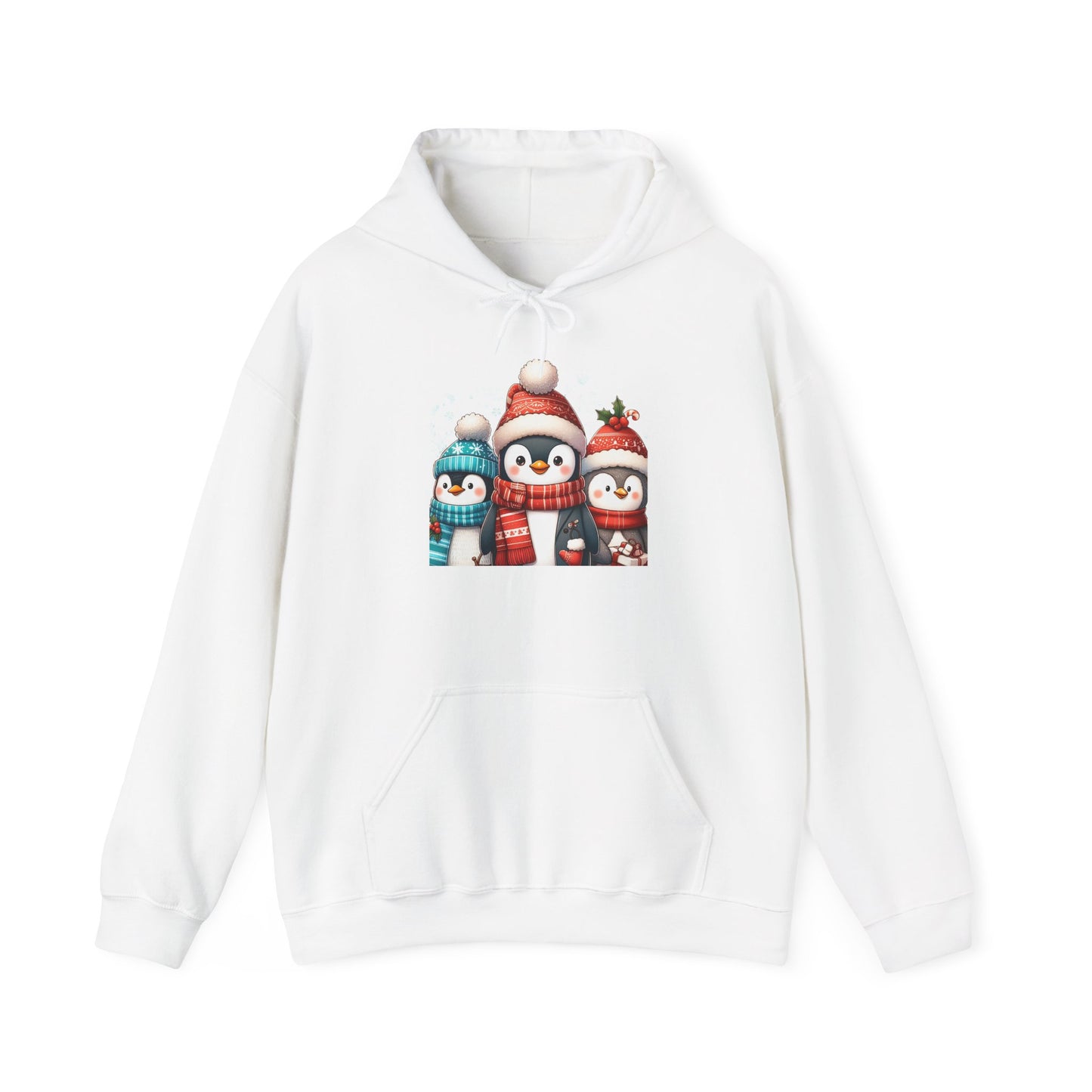 Penguin Family | Unisex Heavy Blend™ Hooded Sweatshirt