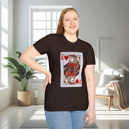 Reine de cœur | T-shirt doux unisexe