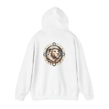 Lion | Signe du zodiaque | Sweat à capuche unisexe Heavy Blend™