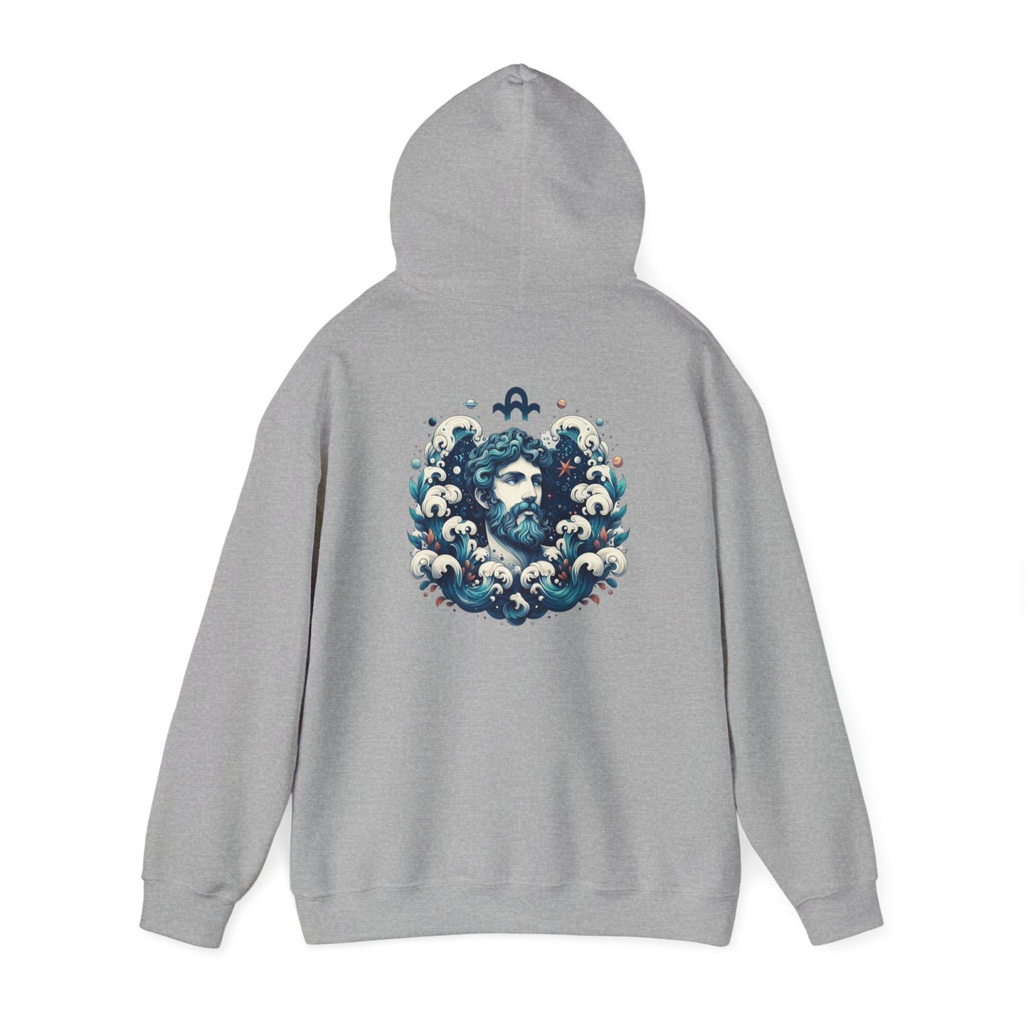 Aquarius | Zodiac Sign | Unisex Heavy Blend™ Hooded Sweatshirt