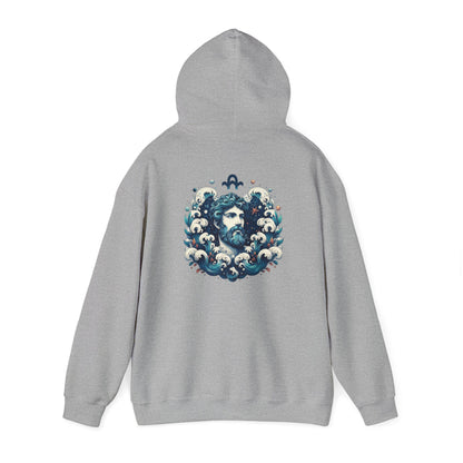 Aquarius | Zodiac Sign | Unisex Heavy Blend™ Hooded Sweatshirt