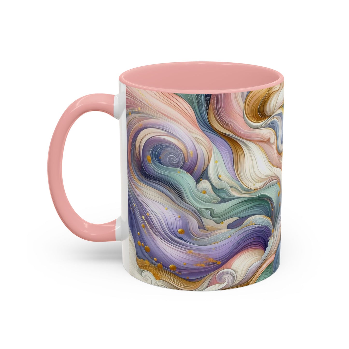 Tourbillons colorés | Tasse à café Accent (11 oz)