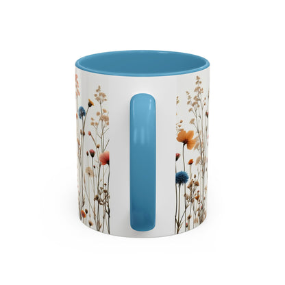 Believe | Wildflowers | Accent Coffee Mug (11, 15oz)