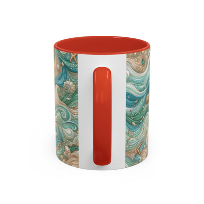 3D Ocean Beauty | Accent Coffee Mug (11oz)