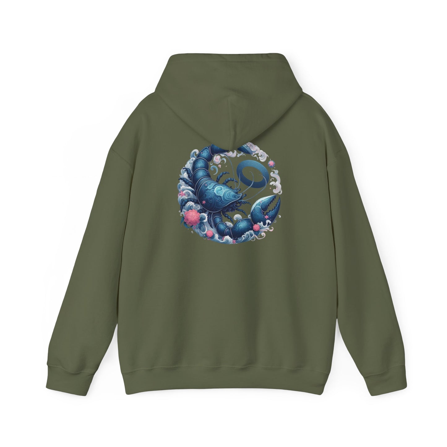 Scorpion | Zodiac Sign | Unisex Heavy Blend™ Hooded Sweatshirt