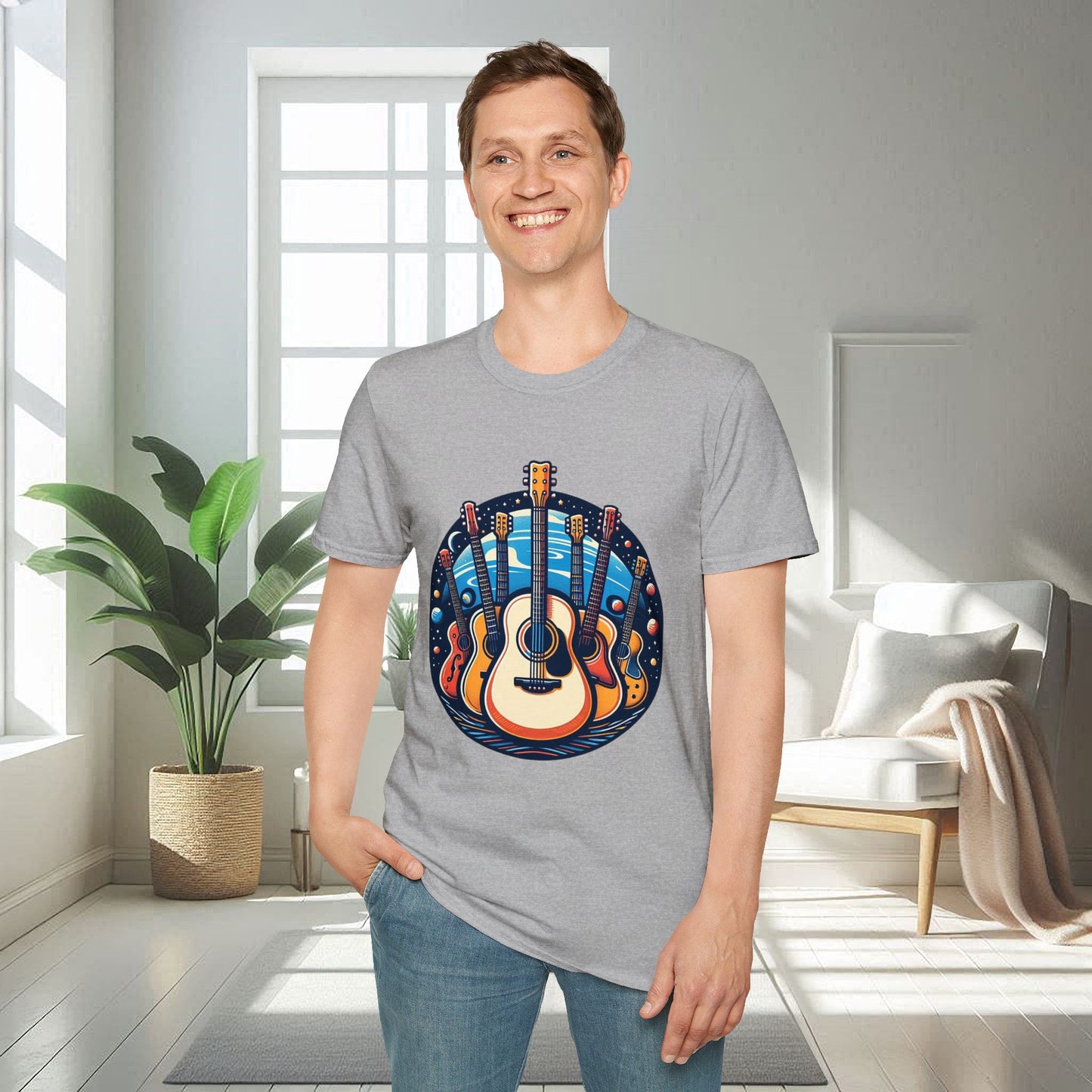 Guitar Player | Unisex Soft T-shirt