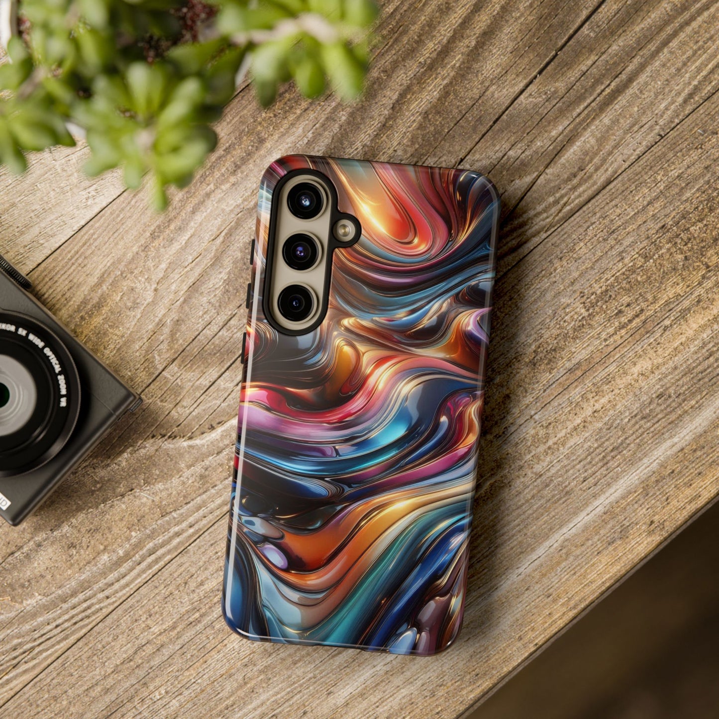 Wave Art Multicolored | Tough Cases