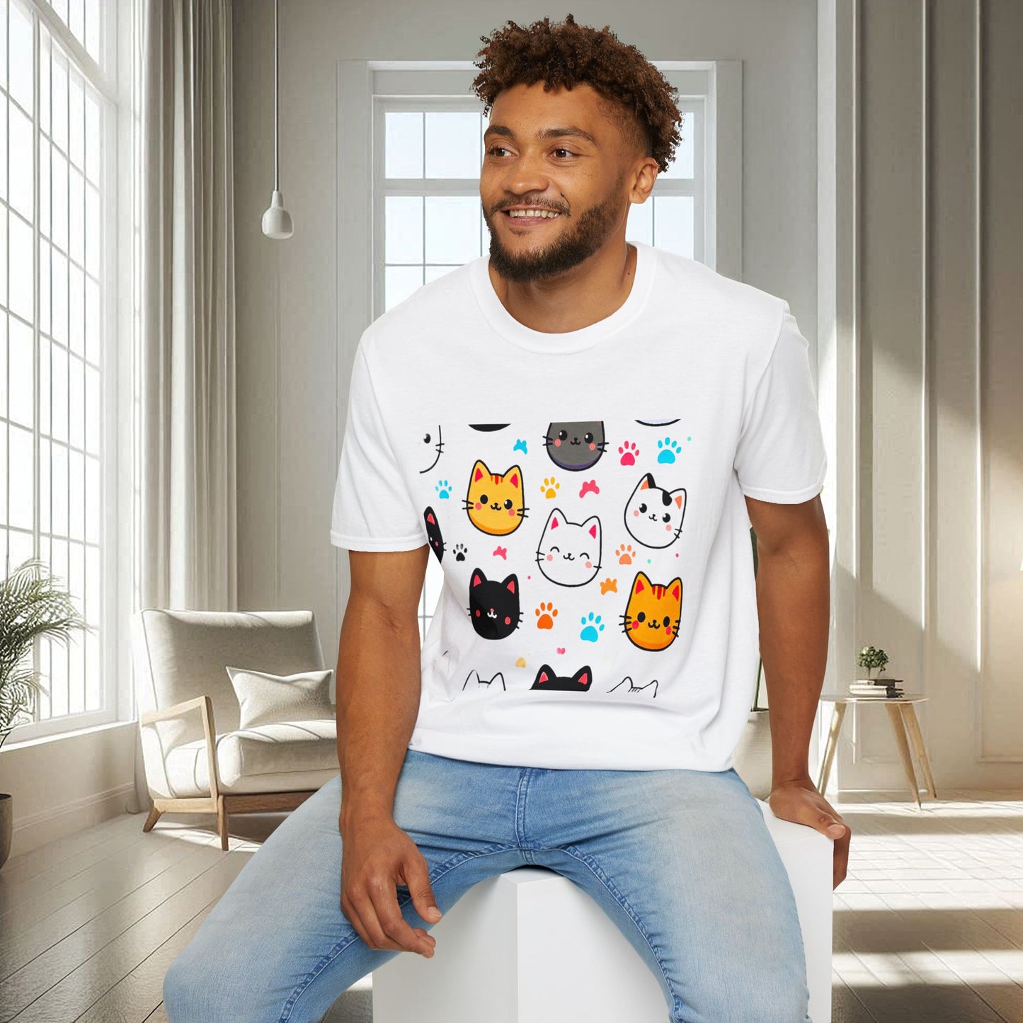 Cute Cats  | Unisex Soft T-shirt