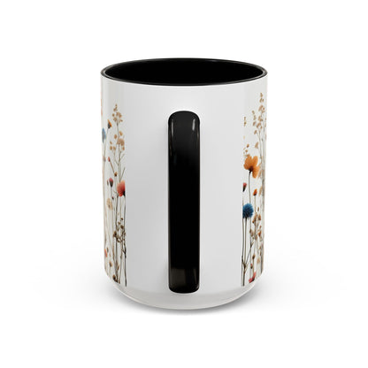 Believe | Wildflowers | Accent Coffee Mug (11, 15oz)