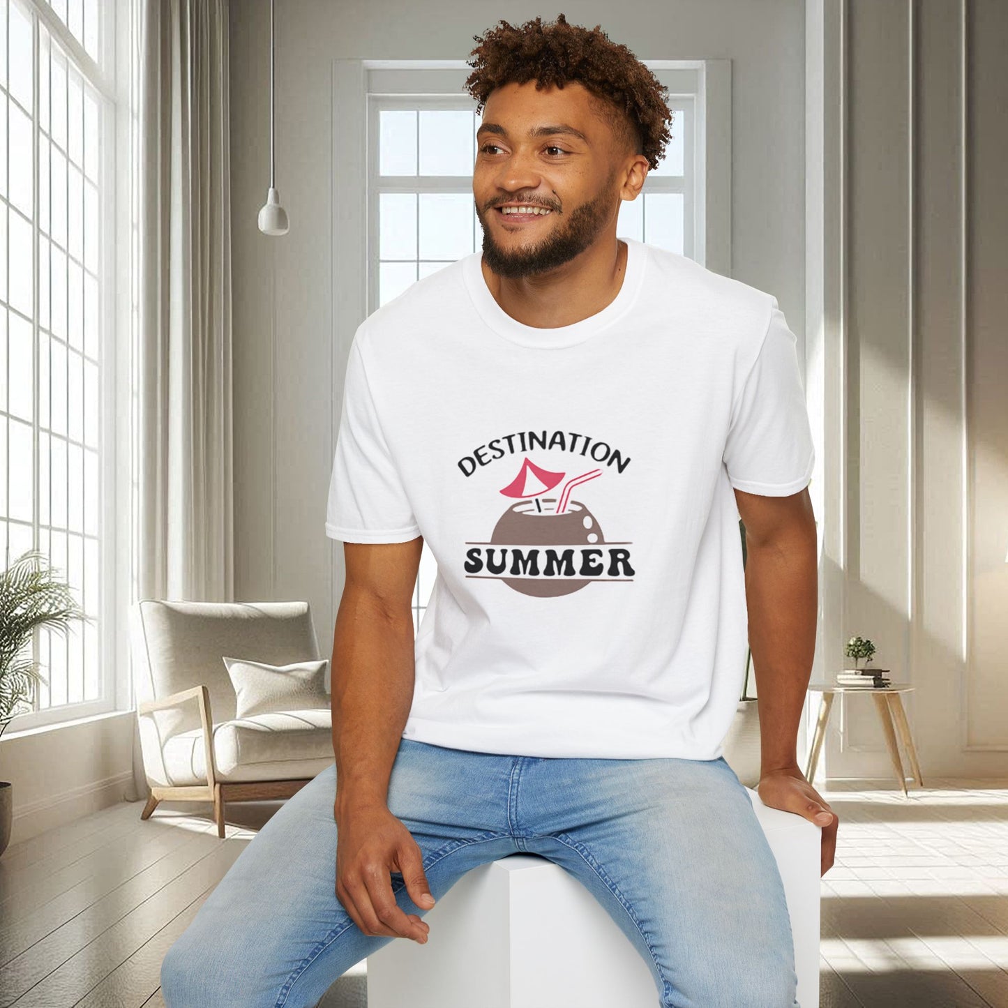 Destination Été | T-shirt doux unisexe