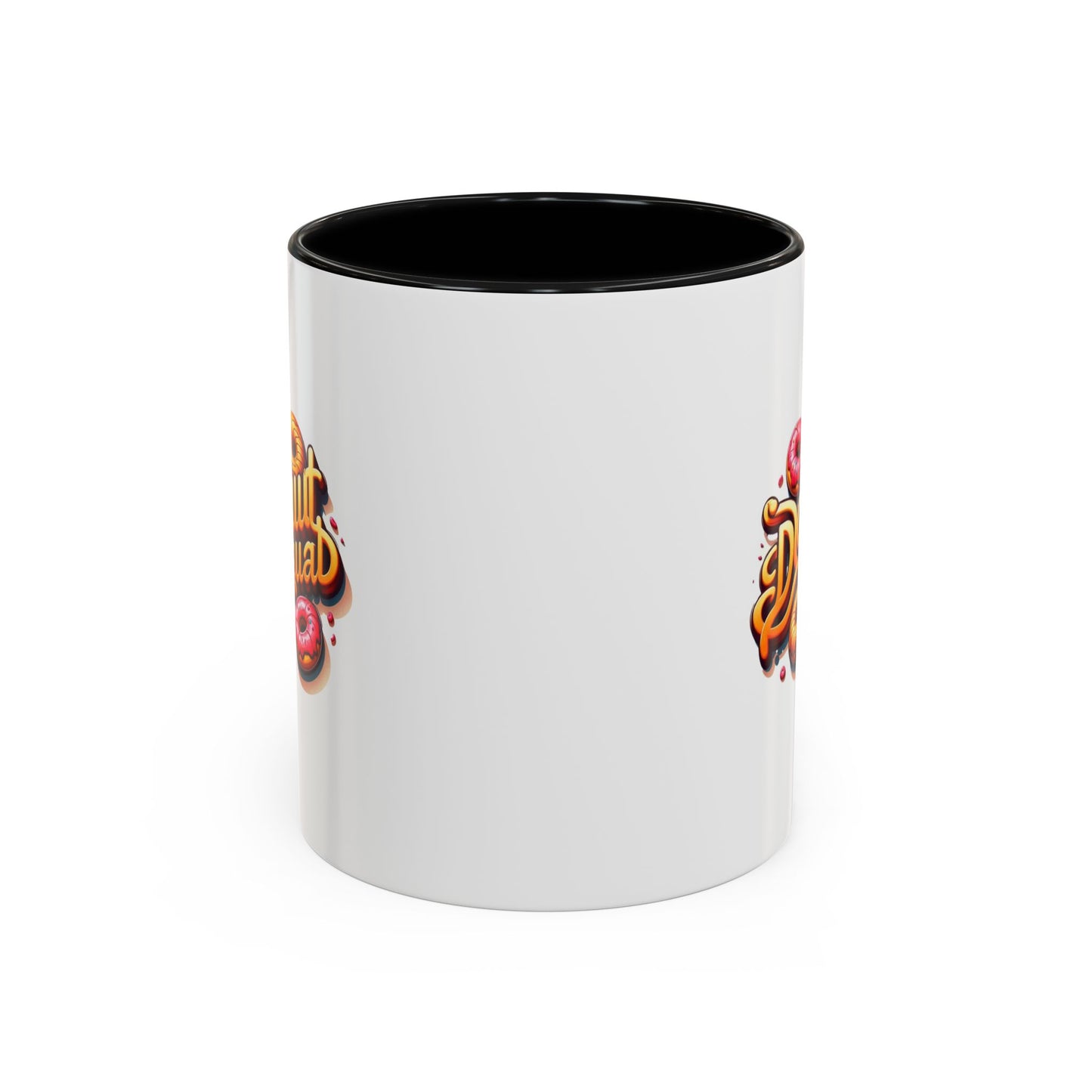 Taza de café con acento de Donut Squad (11 oz y 15 oz)