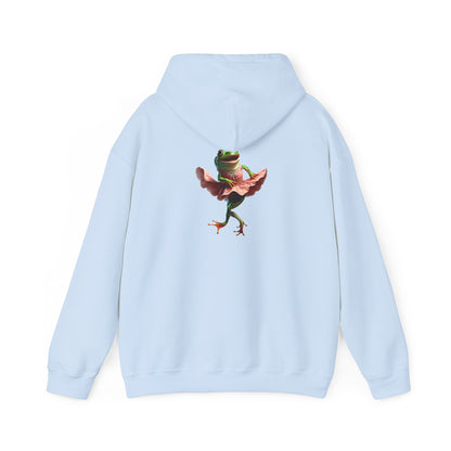 Sweat à capuche unisexe Heavy Blend™ avec motif de grenouille dansante