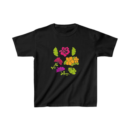 Flowers and leaves | Kids Heavy Cotton™ Tee