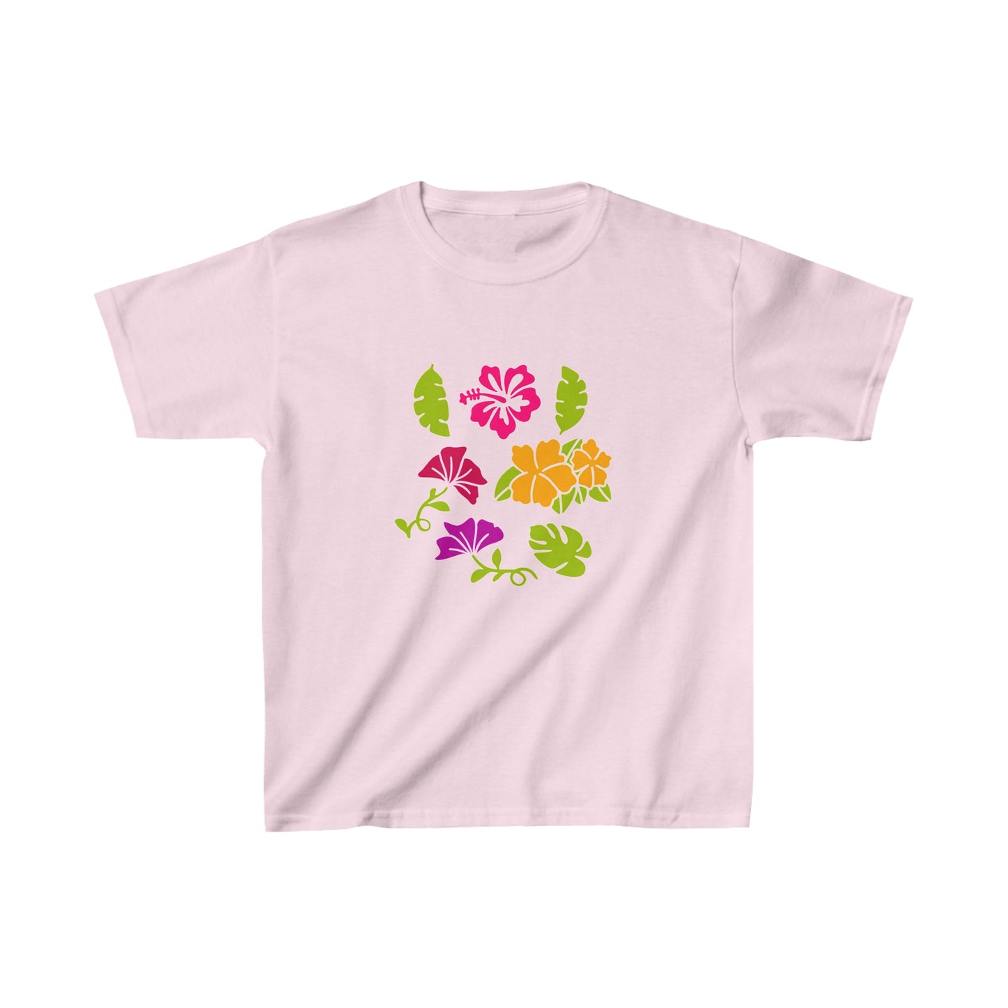 Flowers and leaves | Kids Heavy Cotton™ Tee