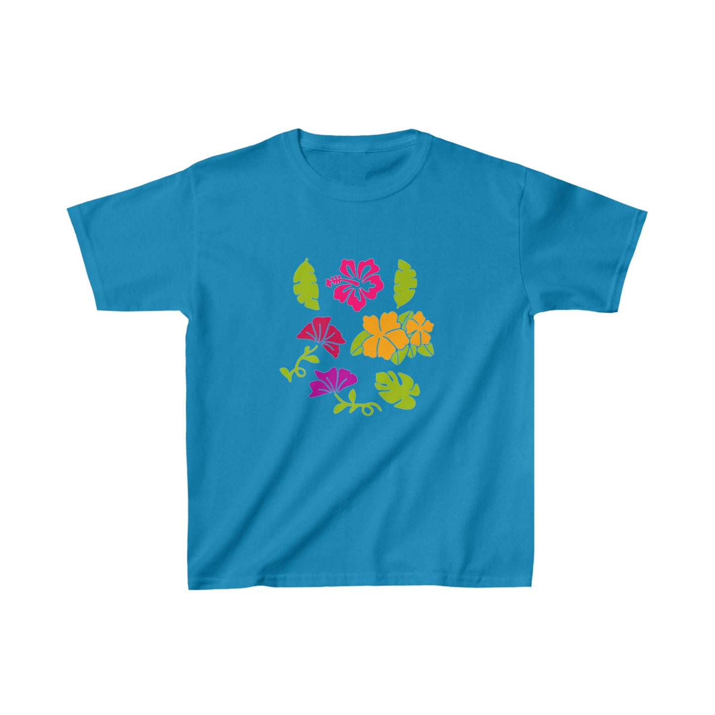 Flowers and leaves | Kids Heavy Cotton™ Tee