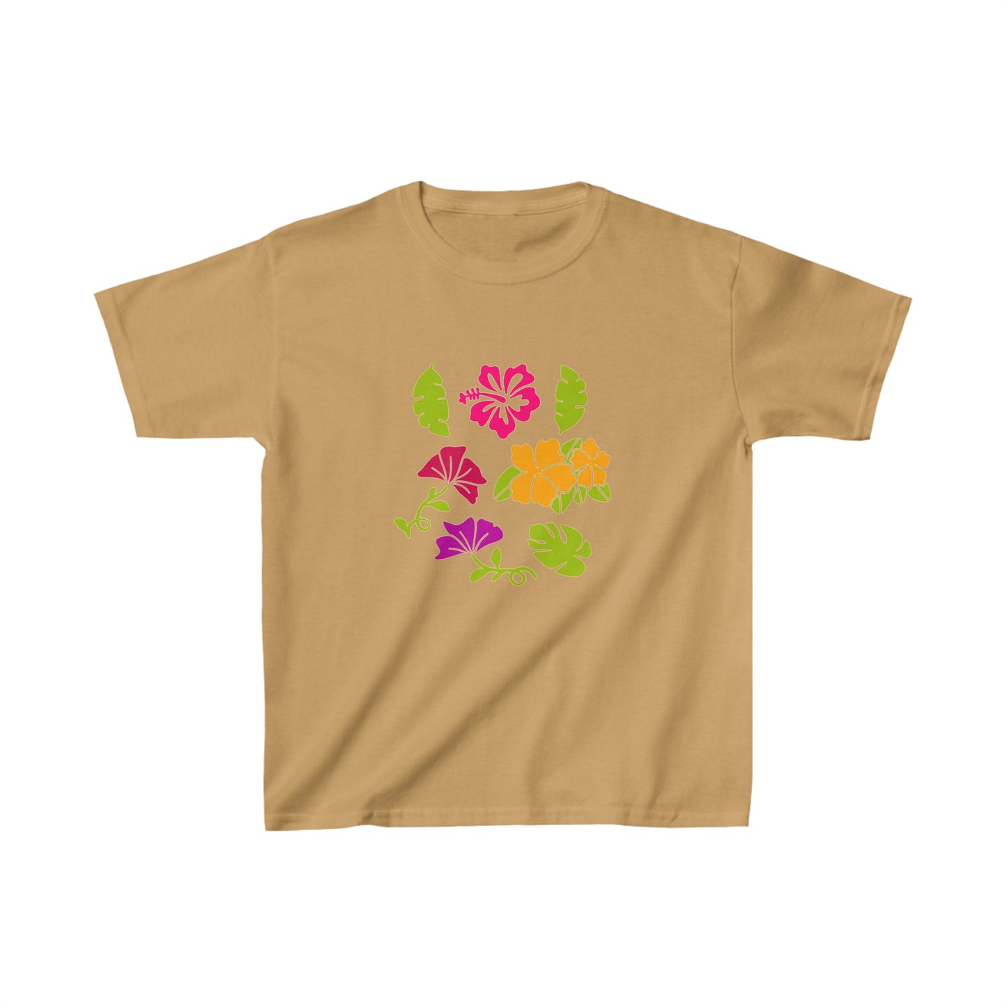 Flowers and leaves | Kids Heavy Cotton™ Tee