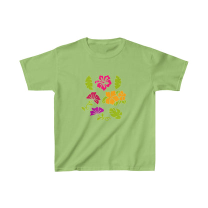 Flowers and leaves | Kids Heavy Cotton™ Tee