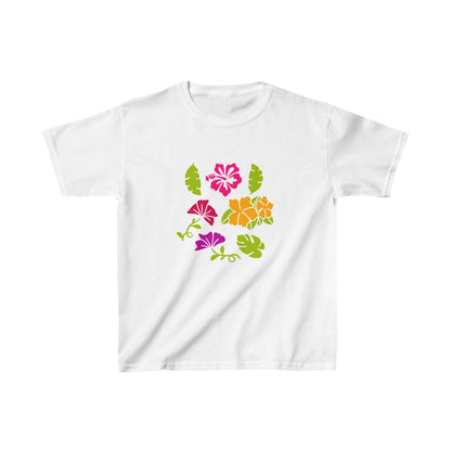 Flowers and leaves | Kids Heavy Cotton™ Tee