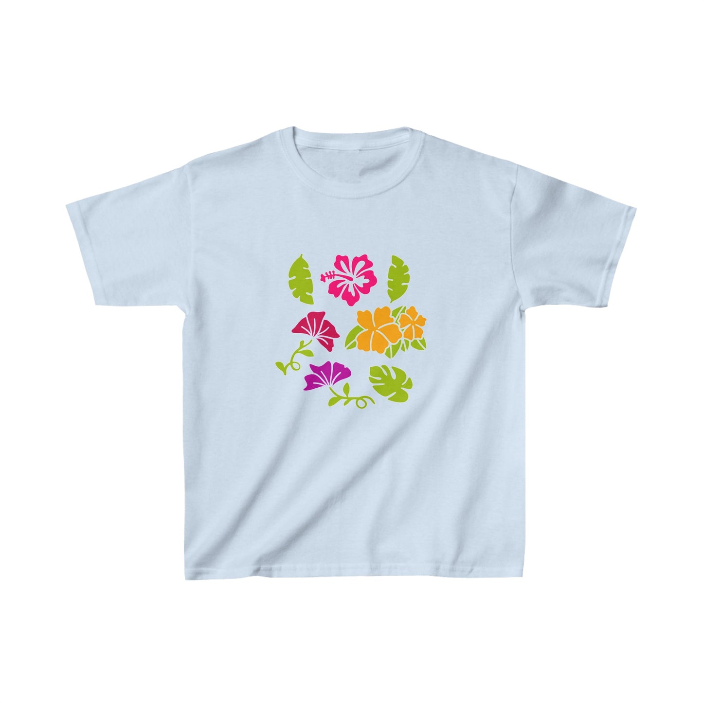 Flowers and leaves | Kids Heavy Cotton™ Tee