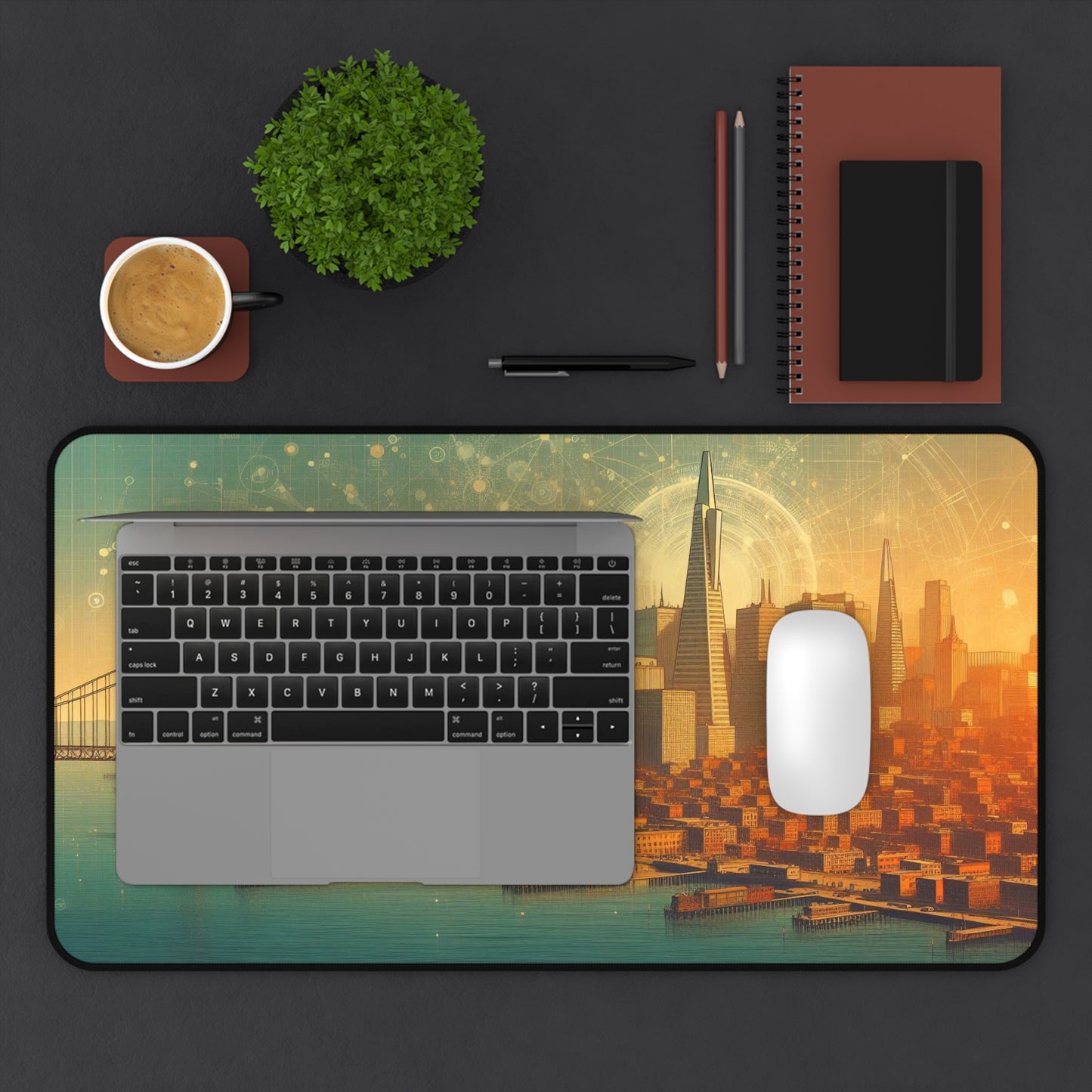 San Francisco Skyline | Desk Mat