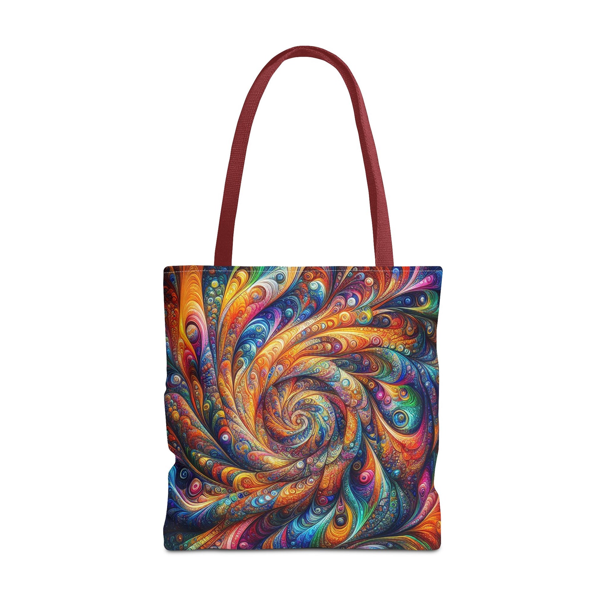 Colorful 3D Swirl Patterns | Tote Bag